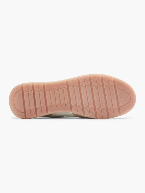 Witte Leren Comfort Sneaker