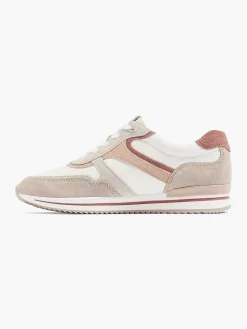 Witte Leren Comfort Sneaker