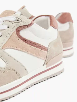 Witte Leren Comfort Sneaker