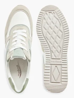Witte Leren Comfort Sneaker
