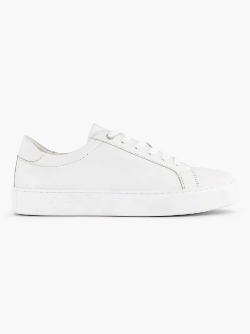 Witte Leren Sneaker