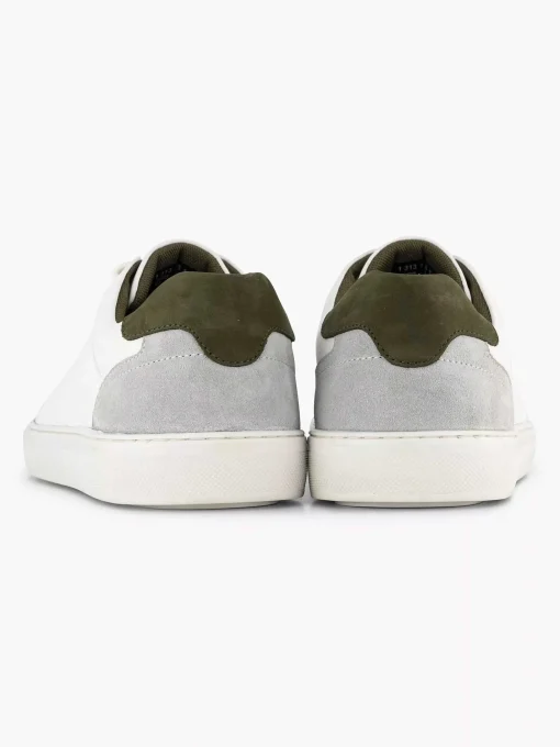 Witte Leren Sneaker