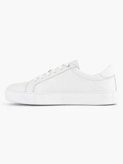 Witte Leren Sneaker