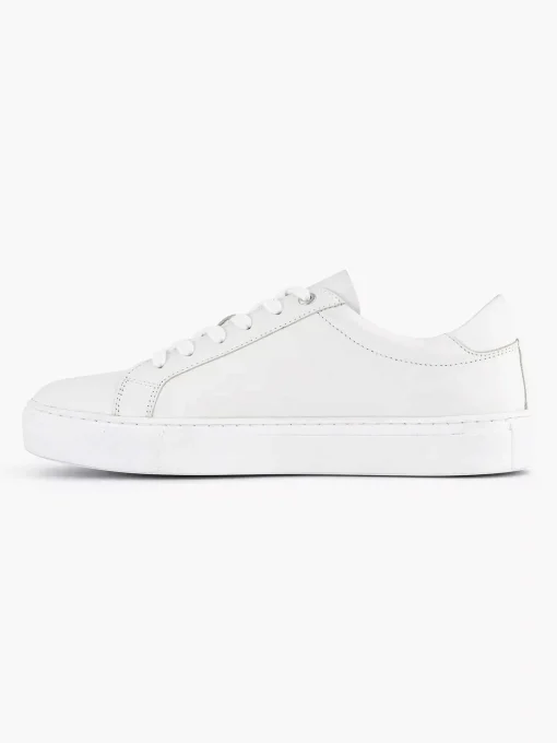 Witte Leren Sneaker