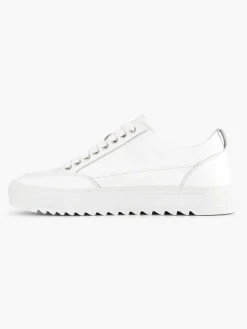Witte Leren Sneaker