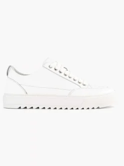 Witte Leren Sneaker