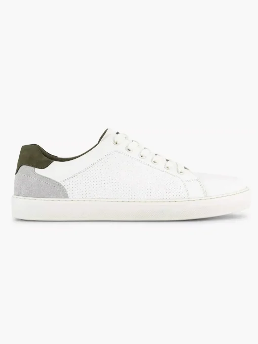 Witte Leren Sneaker