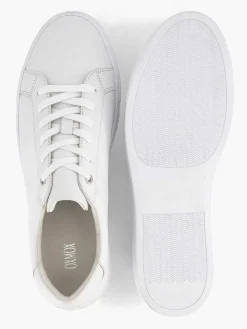 Witte Leren Sneaker
