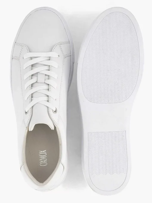 Witte Leren Sneaker