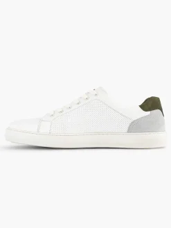 Witte Leren Sneaker