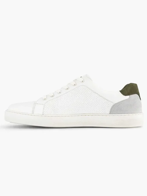 Witte Leren Sneaker