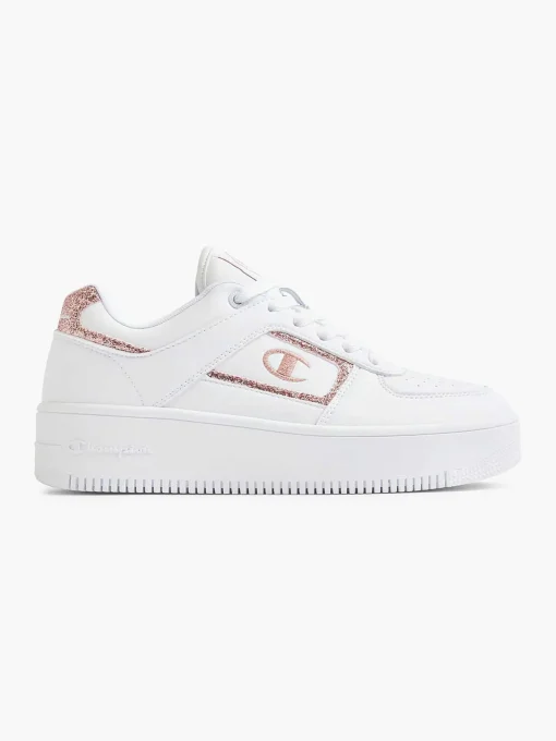 Witte Low Cut Shoe Foul Platform