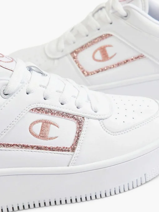 Witte Low Cut Shoe Foul Platform