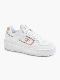 Witte Low Cut Shoe Foul Platform