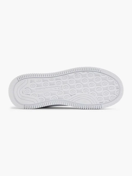 Witte Low Cut Shoe Rebound Platform