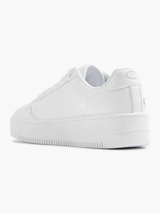 Witte Low Cut Shoe Rebound Platform