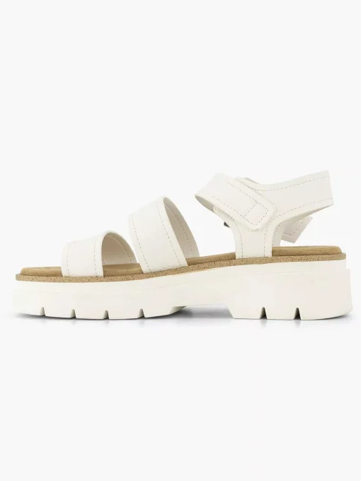 Witte Platform Sandaal