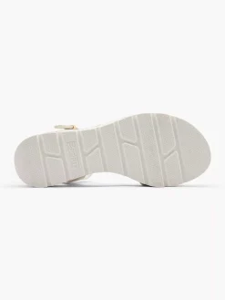Witte Platform Sandaal