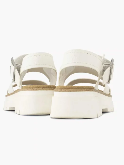 Witte Platform Sandaal