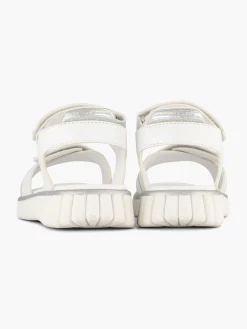Witte Platform Sandaal