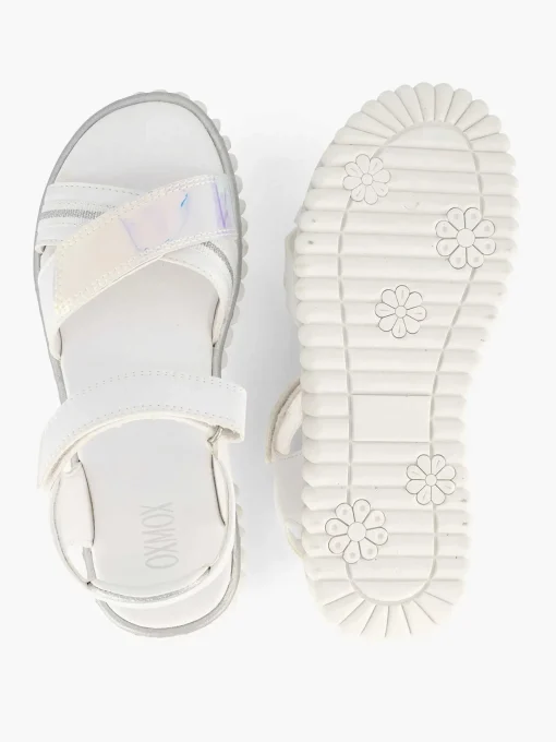 Witte Platform Sandaal