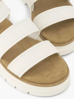 Witte Platform Sandaal