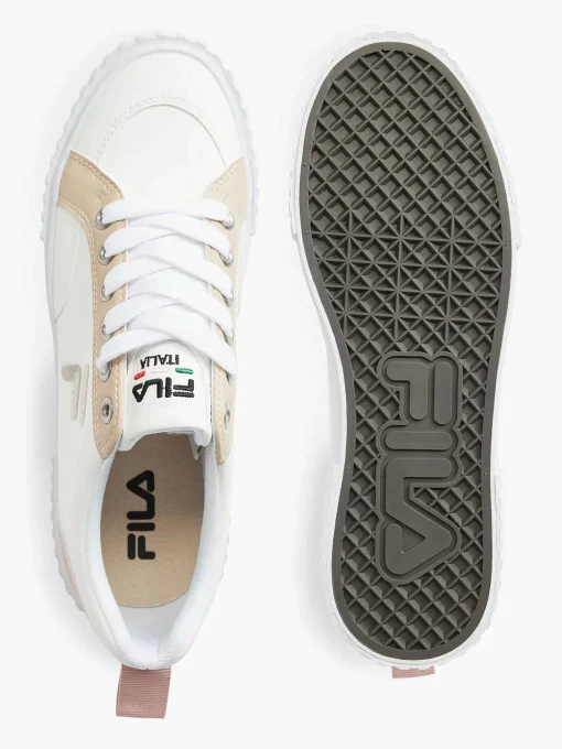 Witte Platform Sneaker