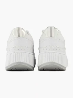Witte Platform Sneaker