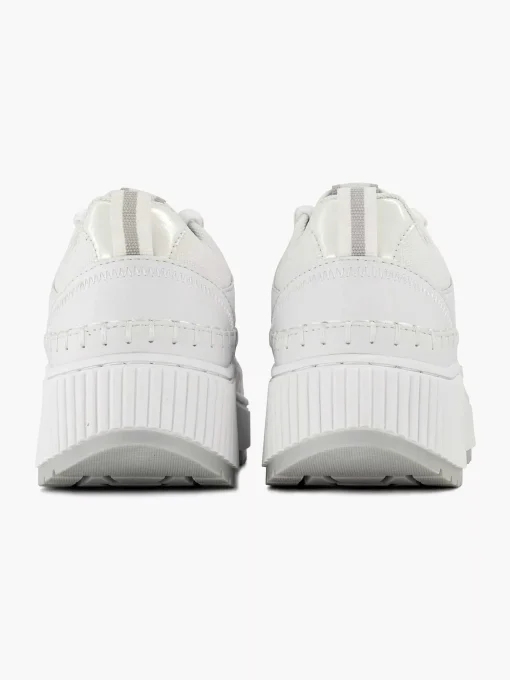 Witte Platform Sneaker