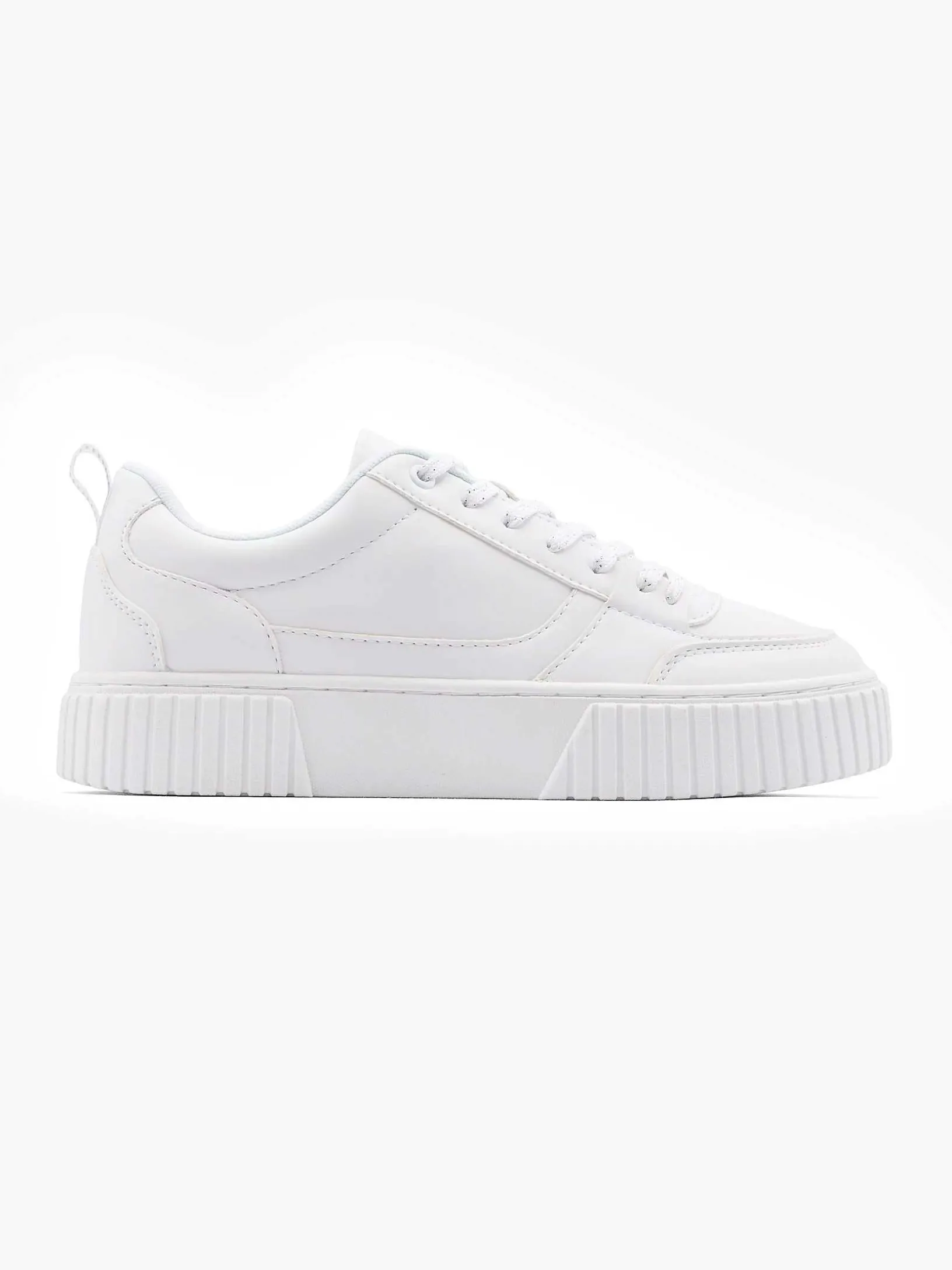 Witte Platform Sneaker