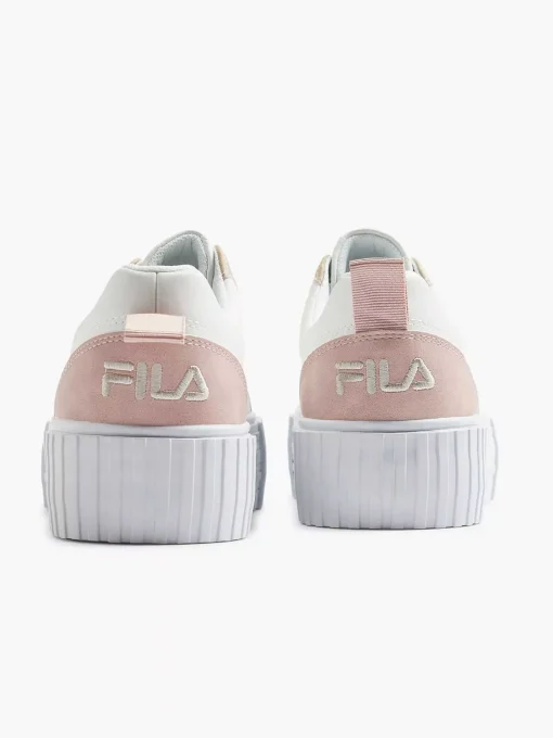 Witte Platform Sneaker