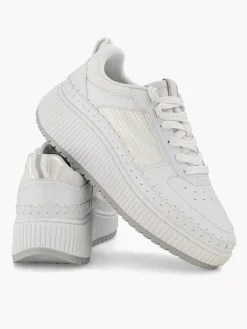 Witte Platform Sneaker