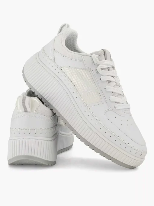 Witte Platform Sneaker