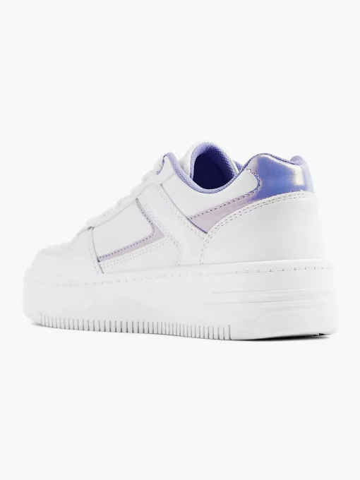 Witte Platform Sneaker
