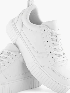 Witte Platform Sneaker