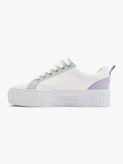 Witte Platform Sneaker
