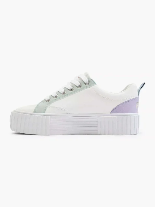 Witte Platform Sneaker