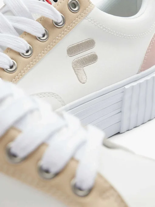Witte Platform Sneaker