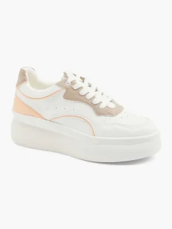 Witte Platform Sneaker