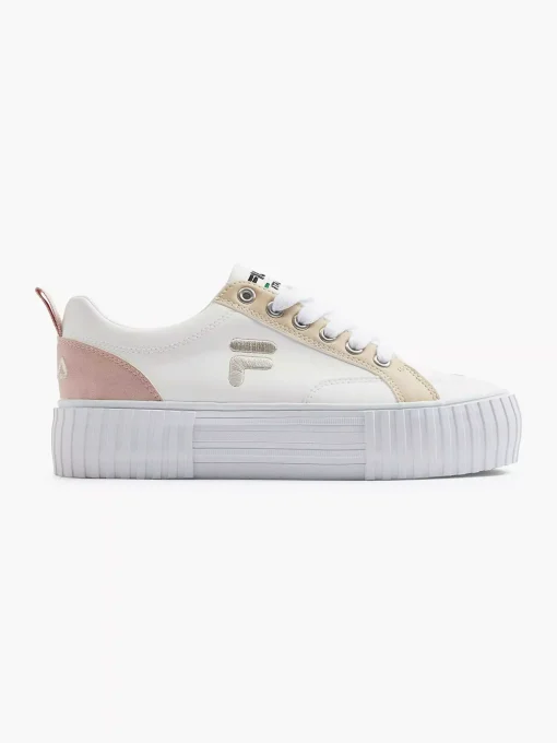 Witte Platform Sneaker