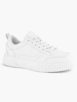 Witte Platform Sneaker