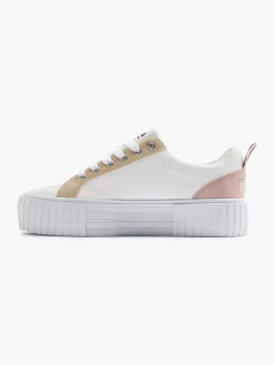 Witte Platform Sneaker