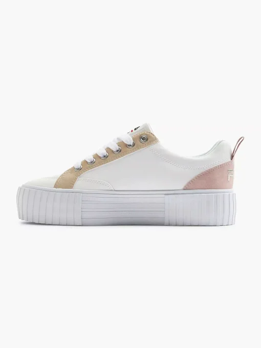 Witte Platform Sneaker