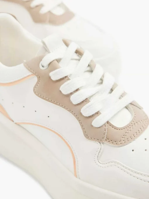 Witte Platform Sneaker