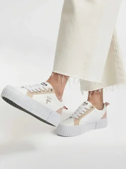 Witte Platform Sneaker