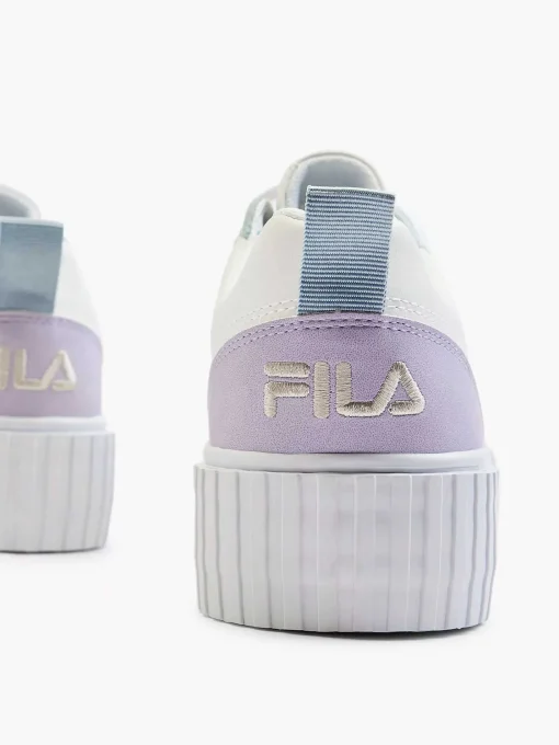 Witte Platform Sneaker
