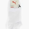 Witte Puma Sneaker Plain 3 Pak 39-42