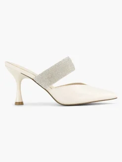 Witte Pump Steentjes