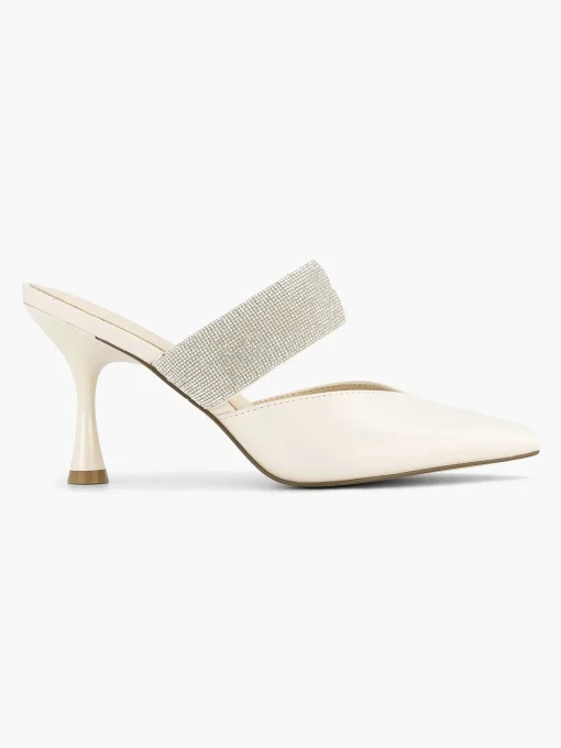 Witte Pump Steentjes