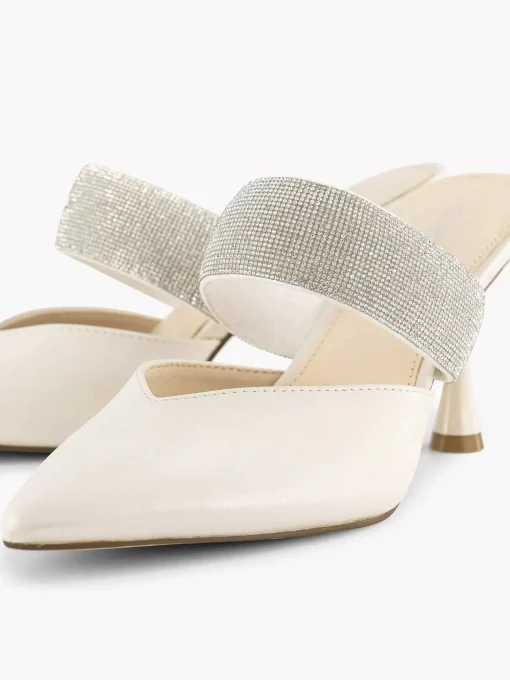 Witte Pump Steentjes